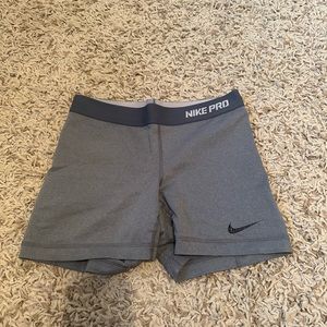 Gray Nike Pro Spandex, size S. Well loved and great for workouts!